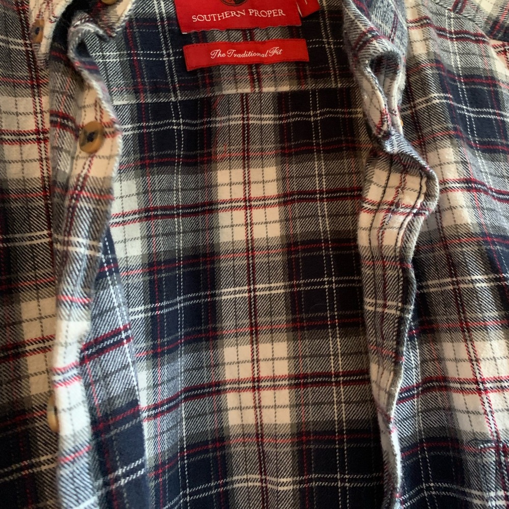 Red & blue flannel